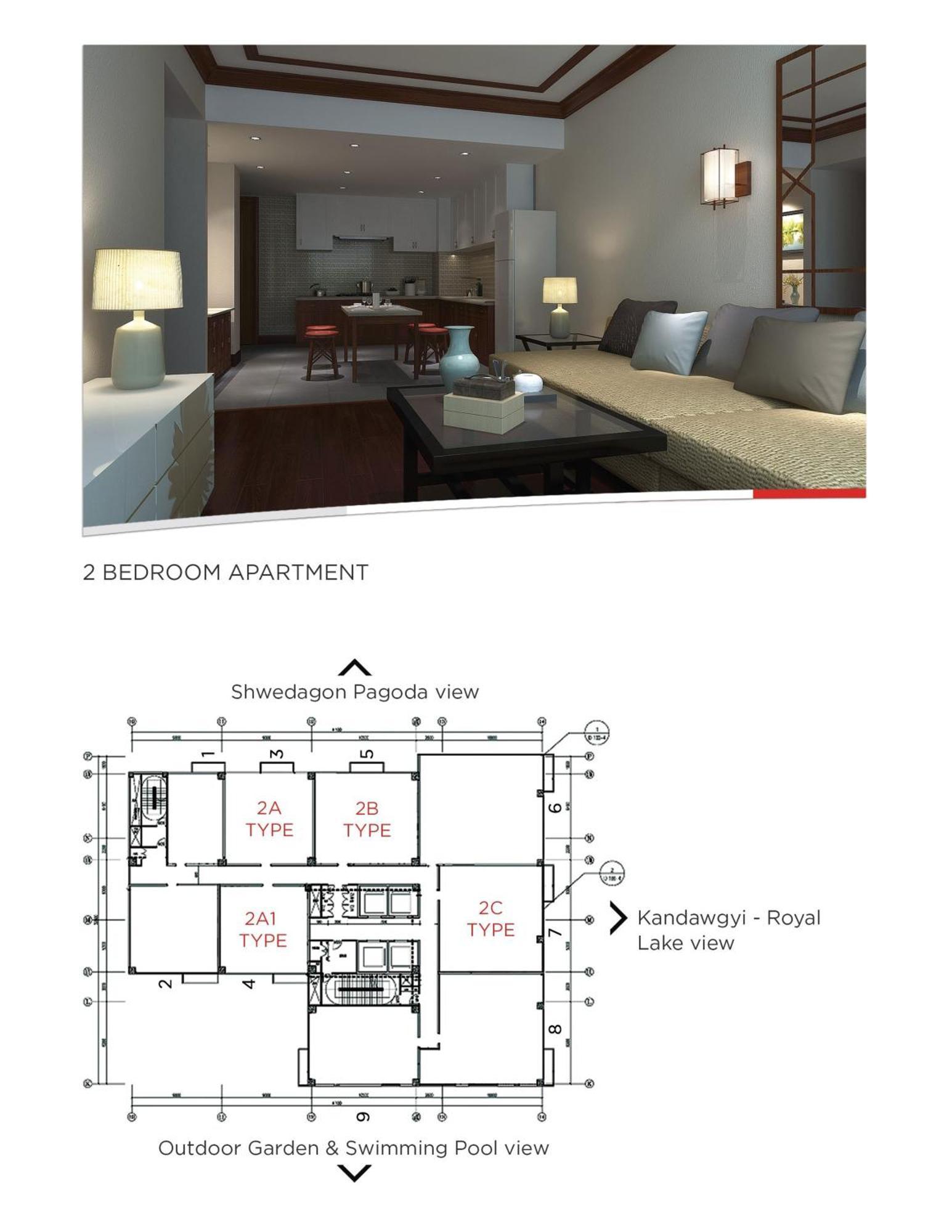 Kantharyar Serviced Apartment Rangoon Eksteriør billede